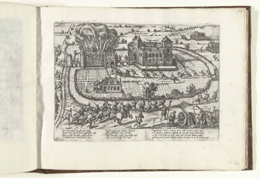 Capture of Schloss Poppelsdorf near Bonn, 1583