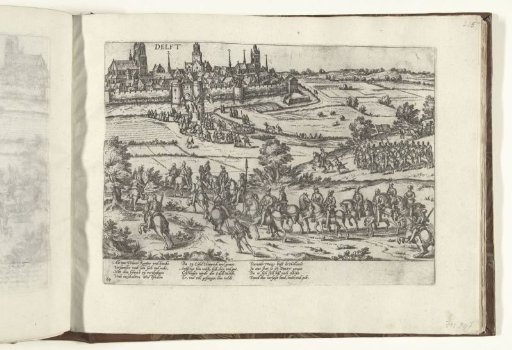 Truchsess Marches to Delft, 1584