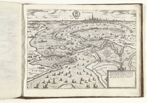 Dikes Broken at Antwerp, 1585