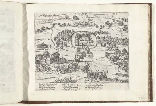 Retreat of the Duke of Saxony from Schloss Erprath, 1585