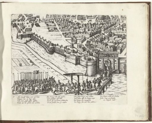 Entry of the Duke of Parma into Antwerp, 1585