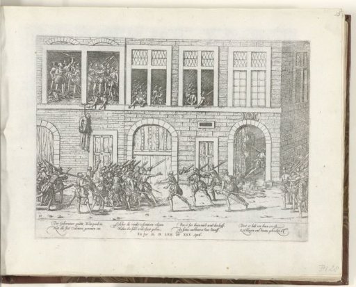 La Motte-Gondrin hanged at Valenciennes, 1562