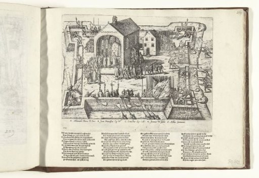 Parma and the papal envoy at Gnadental, 1586