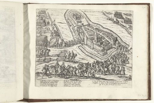 Surrender of Wachtendonk to Mansfeld, 1588