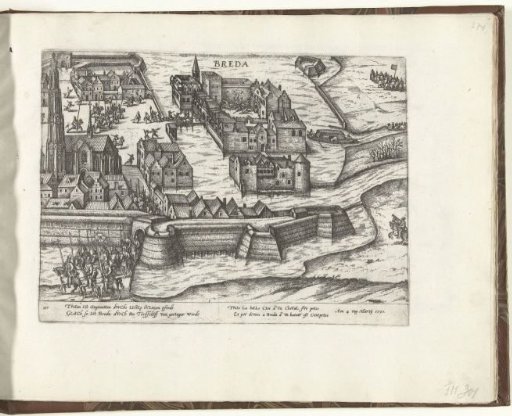The coal barge of Breda, 1590