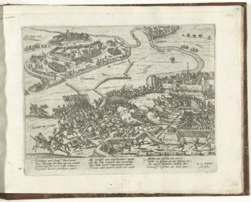 Siege of Coevorden by Maurice, 1592