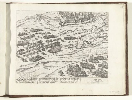 Maurice breaks the siege of Grol, 1595