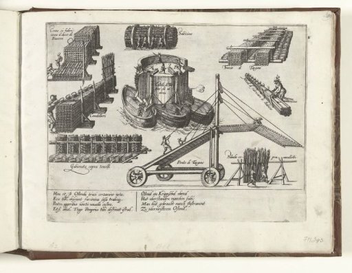 Siege engines used during the siege of Ostend, 1601-1604