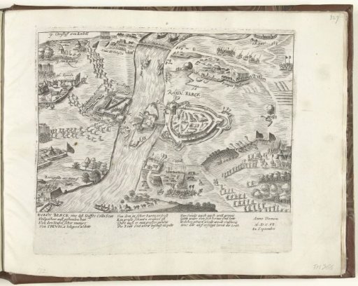 Siege of Rheinberg by Spinola, 1606