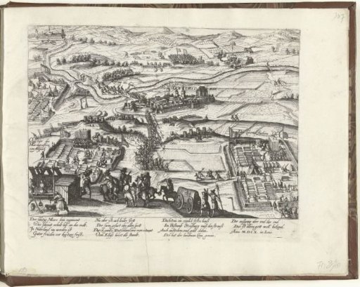 Siege of Dachstein in Alsace, 1610