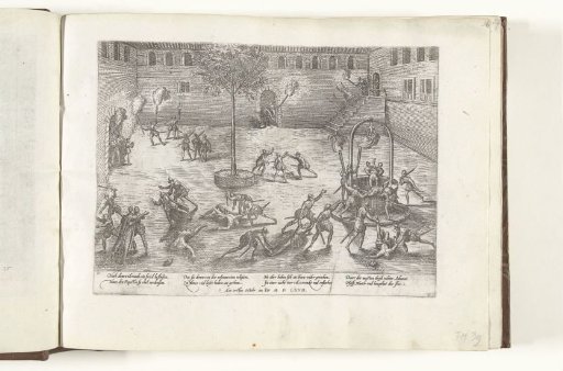 Raid on a monastery in Nîmes by the Huguenots, 1567