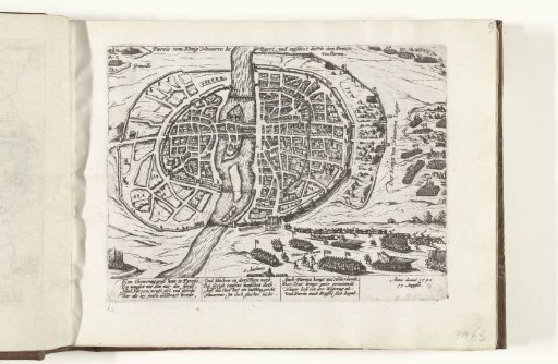 Paris besieged by Henry IV and relieved by Parma, 1590