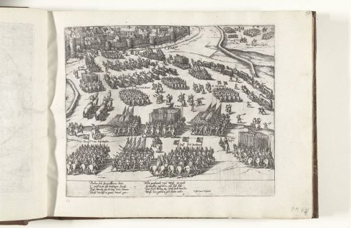 Paris supplied with provisions by Parma, 1590