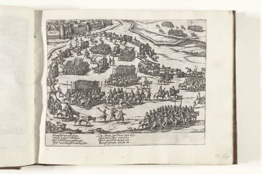 Parma departs from Paris, 1590