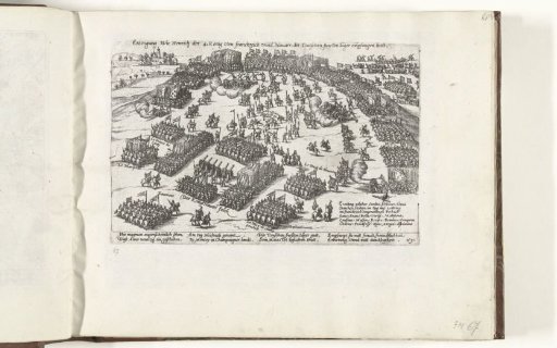 Visit of Henry IV to the German army, 1591