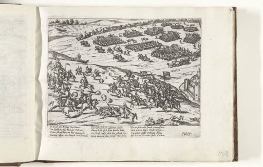 Henry IV meets the army of the Duke of Parma at Aumale, 1592