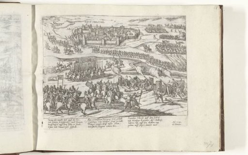 The Duke of Parma besieges Neufchâtel-en-Bray, 1592