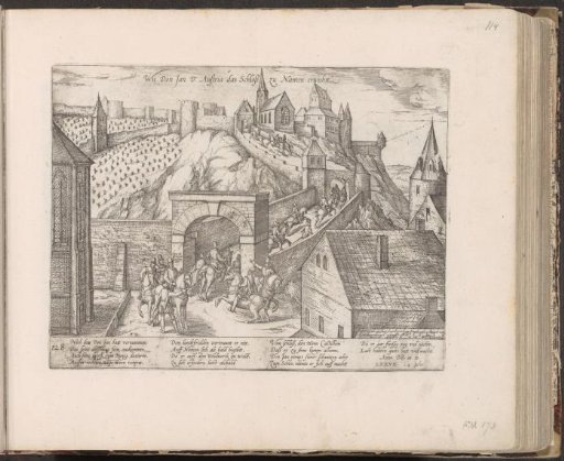 Don Juan captures the citadel of Namur, 1577