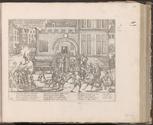 Duke of Aarschot taken prisoner in Ghent, 1577