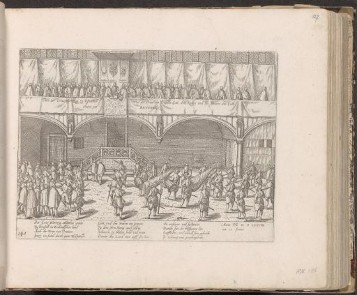 Matthias takes the oath as stadtholder in Brussels, 1578