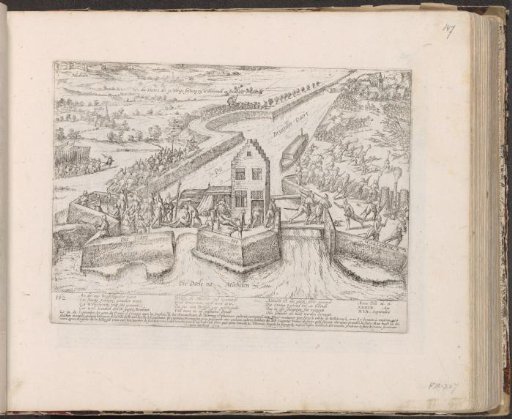 The fort at Willebroek captured by the States, 1579