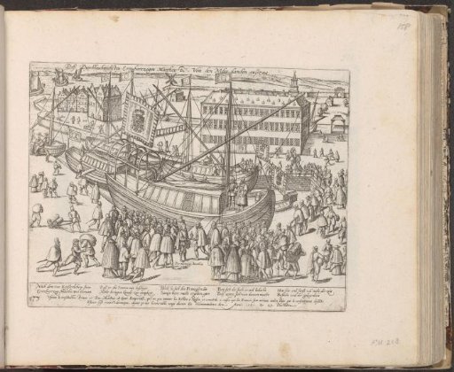 Archduke Matthias departs from the Netherlands, 1581