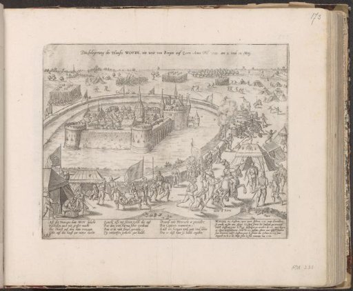 Siege of the castle of Wouw near Bergen op Zoom, 1583