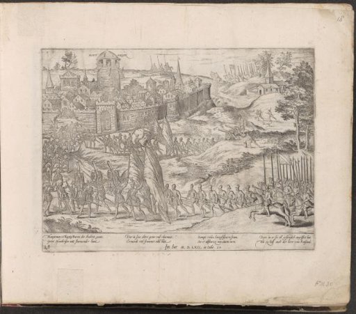 Montbrison taken by Des Andrets, 1562