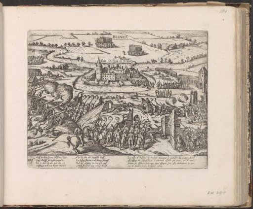 Surrender of Schloss Bedburg by Count Adolf, 1584