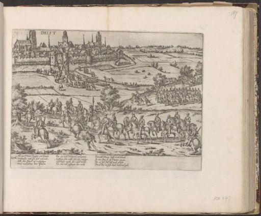 Truchsess marches to Delft, 1584