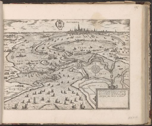 Dikes breached near Antwerp, 1585