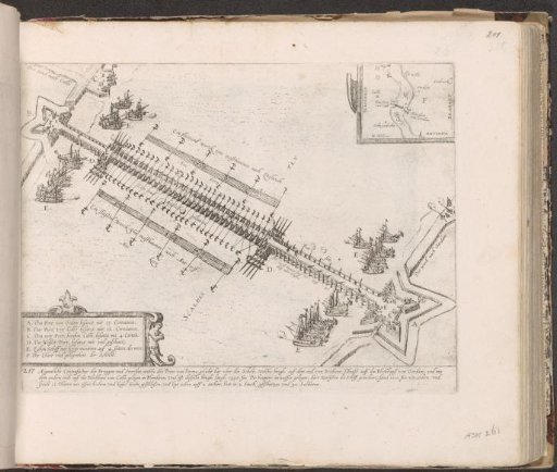 Parma's ship bridge over the Scheldt, 1585