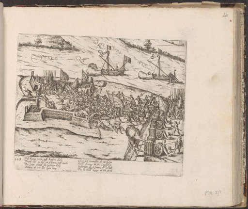 Capture of the fort IJsseloord near Arnhem, 1585