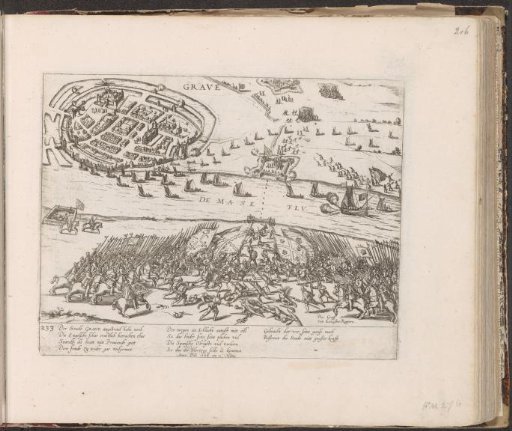 Siege of Grave by Parma, 1586