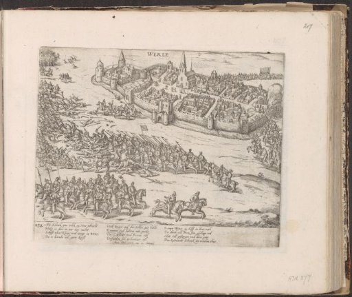 Schenck driven out of Werl, 1586