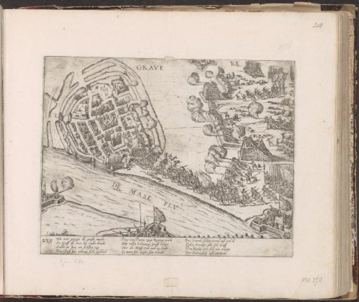 Capture of Grave by Parma, 1586