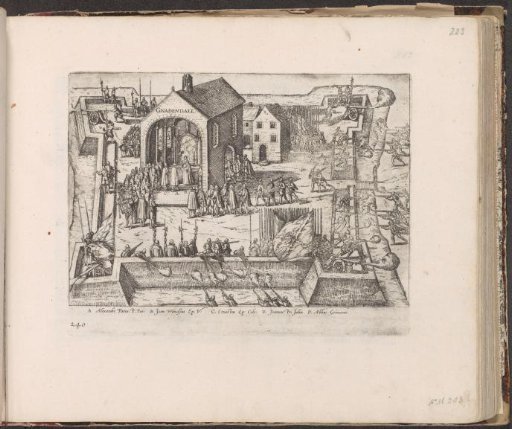 Parma and the papal envoy at Gnadental, 1586