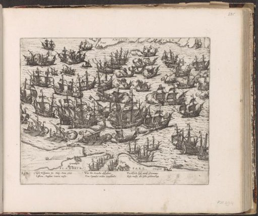 Spanish Armada in the Channel, 1588