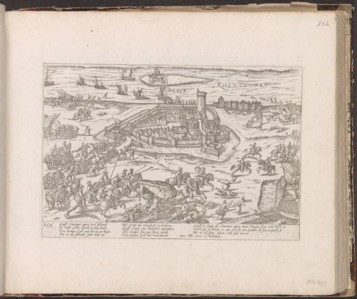 Rheinberg surrenders to the Spaniards, 1590