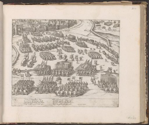 Paris supplied with provisions by Parma, 1590