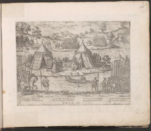 Peace at Orléans between Huguenots and Catholics, 1563