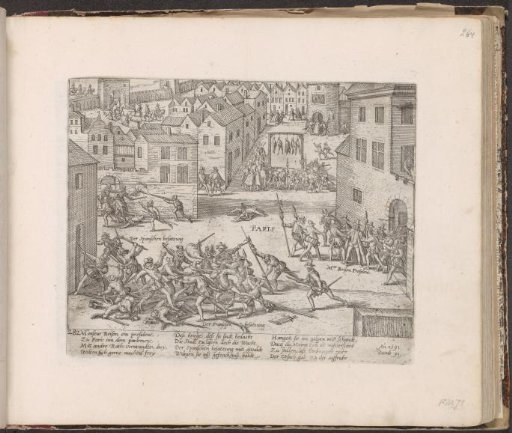Betrayal and punishment of Brisson in Paris, 1591