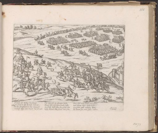 Henry IV meets the army of the Duke of Parma at Aumale, 1592