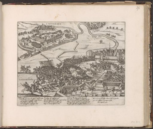 Siege of Coevorden by Maurice, 1592