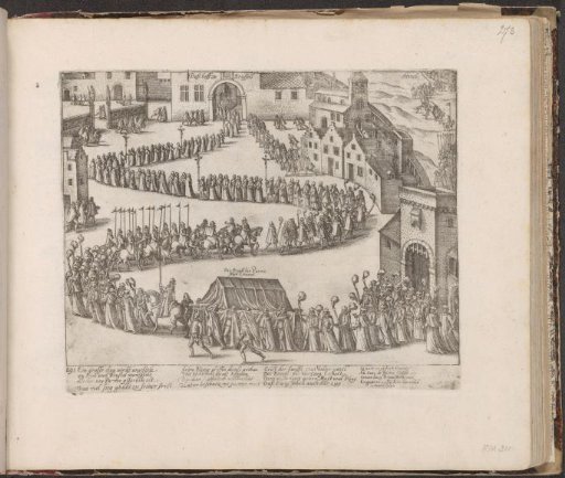 Funeral Procession of the Duke of Parma, 1592