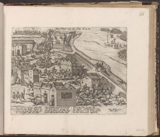 Raid on the fortress and town of Han, 1595