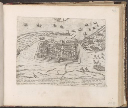 Capture of Calais by Albert, 1596
