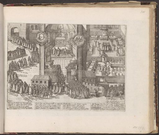Duke Frederick of Württemberg knighted by James I in the Order of the Garter, 1603