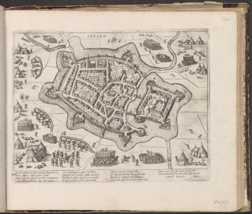 Lingen taken by Spinola, 1605