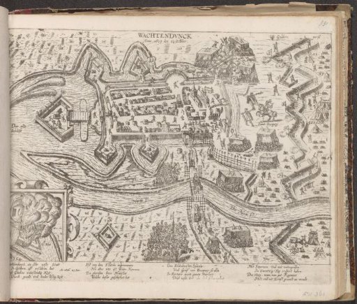 Wachtendonk captured by Bucquoy, 1605